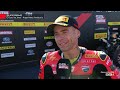 FIRST IMPRESSIONS: Podium trio discuss Race 1 🎙️ | 2025 #SpanishWorldSBK 🇪🇸