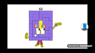 numberblocks 61-99