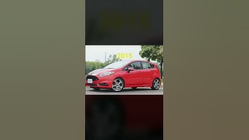 Thumbnail of evolution of ford fiesta st 1995~2023 #shorts