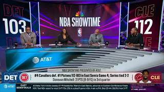 Carmelo, Vince &amp; T-Mac reacts to Mitchell &amp; James Harden explode to Cavs beat Pistons 112-103