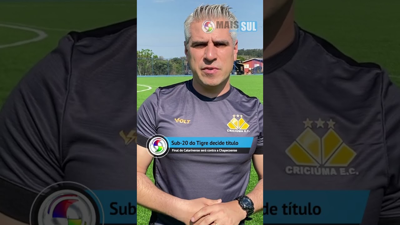 Sub-20 do Tigre na final do Campeonato Catarinense