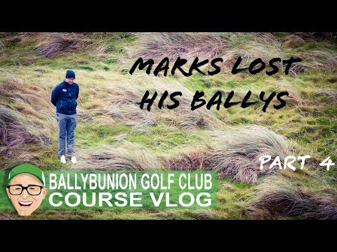 BALLYBUNION GOLF CLUB - MARKS LOST HIS BALLYS