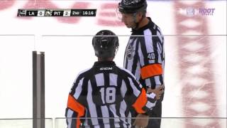 Video Request - Jarret Stoll's penalty reversal after Sutter trips over the blue line