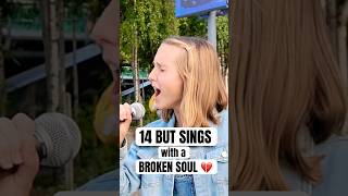 Famous She’s ONLY 14…but sings with the pain of a broken heart💔| When I Was Your Man #singer #shorts #music Profile