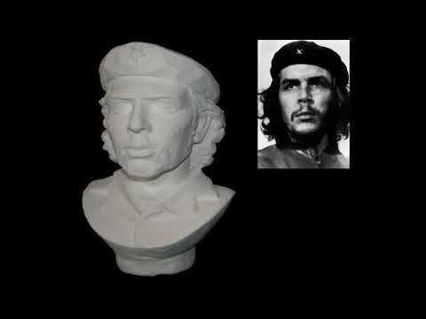 Че Гевара. Бюст легендарного революционера от "Студии криминального дизайна" Че Гевара. Бюст легендарного революционера от "Студии криминального дизайна"