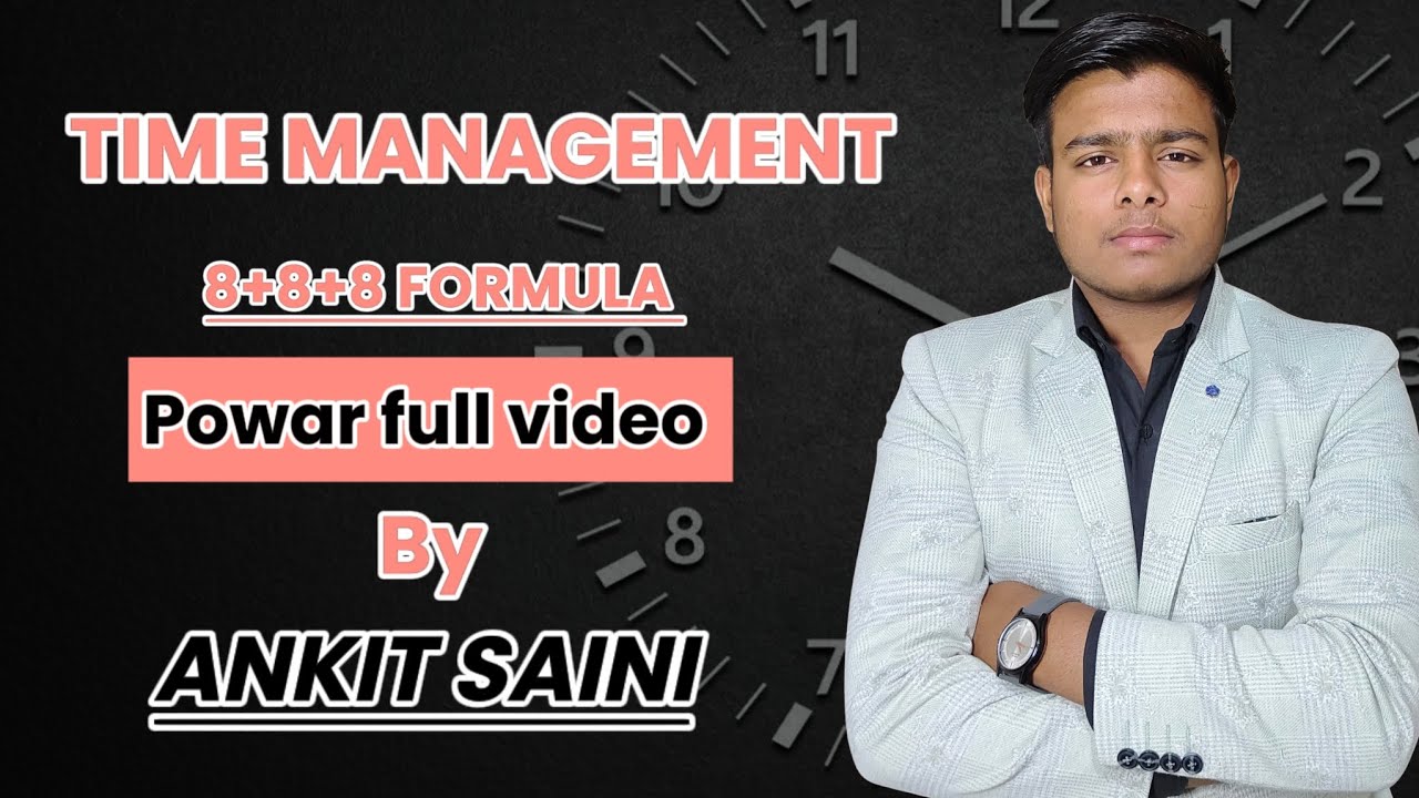 best time management Formula 2024 | 🔥8+8+8 FORMULA , #Timemanagemnet # ...