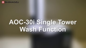 AOC-30i Single Tower Wash function
