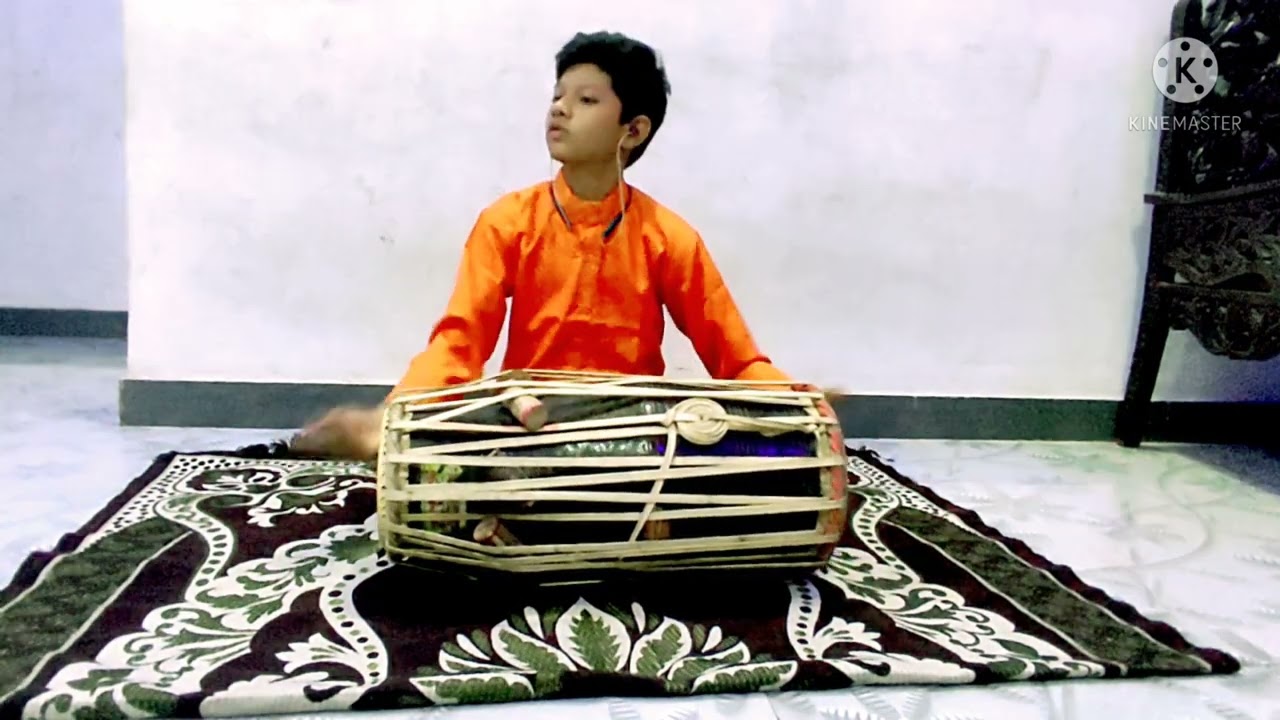 Om namoji Shiva song# Pakhawaj cover by Rugved#