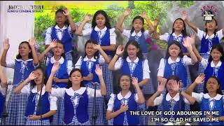 Video thumbnail of "JMCIM Cebu Childrens Choir | The love of God"