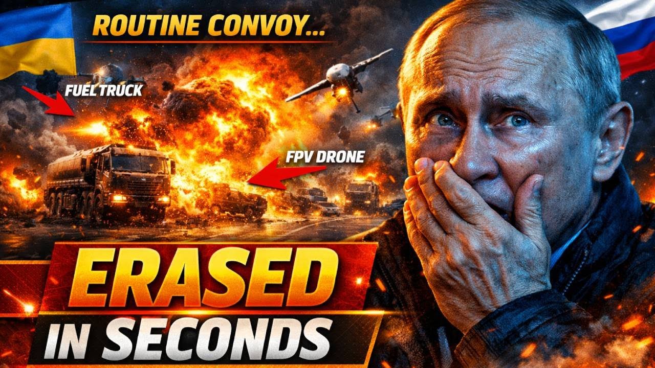 Ukraine TRICKED the Russian Convoy Into a Kill Zone — Then Sealed the Exit