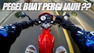 SATRIA FU CBU THAILAND BUAT TOURING PEGEL GA SIH ?? INI JAWABANNYA !!!