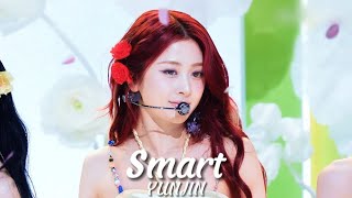 [4K/교차편집] 르세라핌 허윤진 - Smart🌴 | FOCUS Stagemix (LE SSERAFIM Yunjin)