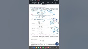 11th maths theorem 8.1 section formula -Internal division explained with proof/ external division
