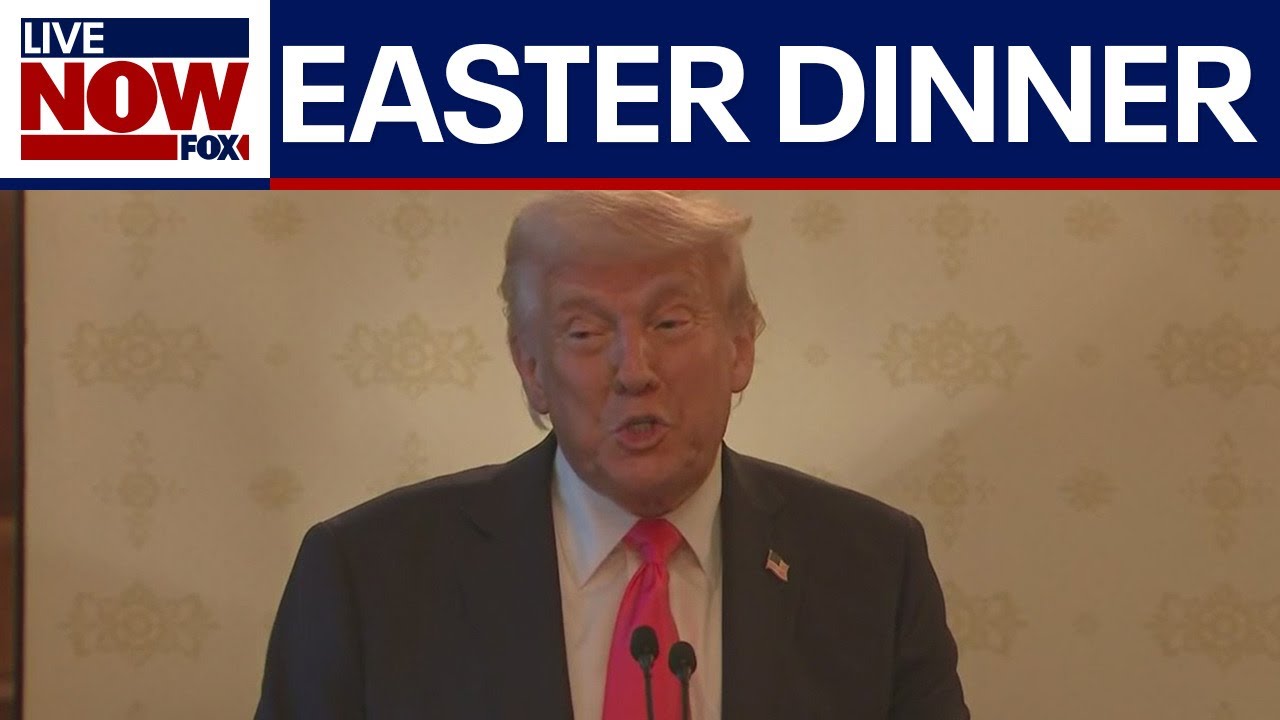 President Trump hosts Easter prayer, dinner at White House  | LiveNOW from FOX