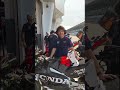 Turn up the volume🔊 The sound of the Honda HRC Castrol's machines is pure music to the ears✨