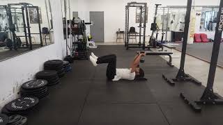 90/90 Supine Dumbbell Pullover