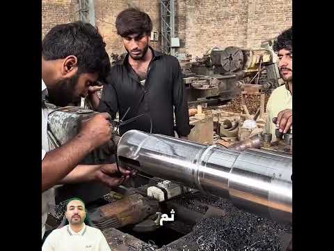 كيف أعاد العم ال الحياة لعمود صناعي عمره نصف قرن