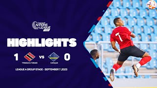 Highlights | Trinidad and Tobago vs Curaçao | 2023/24 Concacaf Nations League