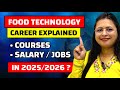 Career in Food Technology Course | Food Technology Career | Food Technologist | PCB STUDENTS