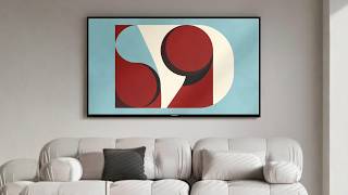 Retro Bauhaus Geometric | 4K Frame TV Background | 4H Mid-Century Modern Art screenshot 4