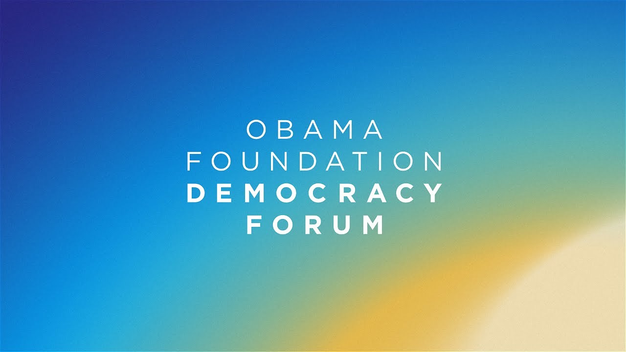 The Obama Foundation Democracy Forum The Obama Foundation hq nude photo