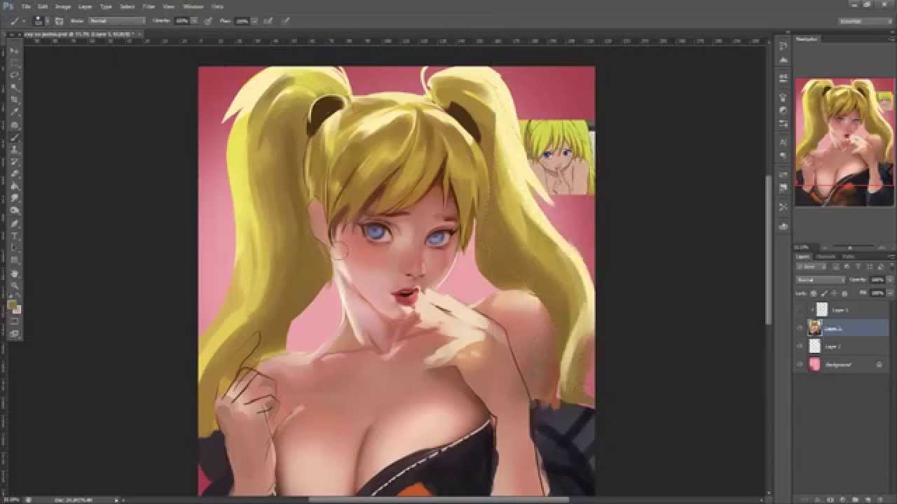 Ridiculously talented artist shares timelapse videos of sexy new Naruto  fanart