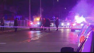 2 IMPD officers 'stable' after northeast Indianapolis stabbing; suspect shot by police