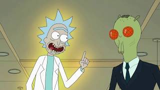 Rick and Morty : Rick tricks the galactic federation .