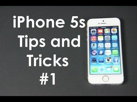 iPhone 5s 팁과 요령 # 1