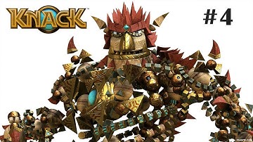 Knack PS4 Walkthrough Part 4 Chapter 3 No Commentary