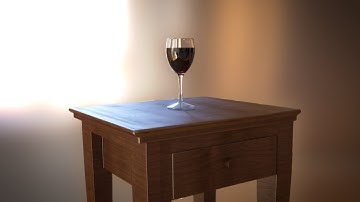 Glass Simulation (Realflow/Blender)