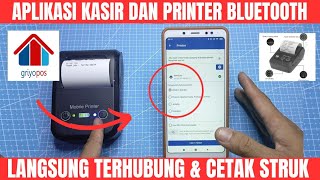 How to connect the Griyo POS cashier application to a Bluetooth printer screenshot 5