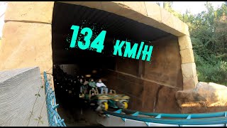 Shambhala Top Speed Tunnel 134 km/h - Port Aventura