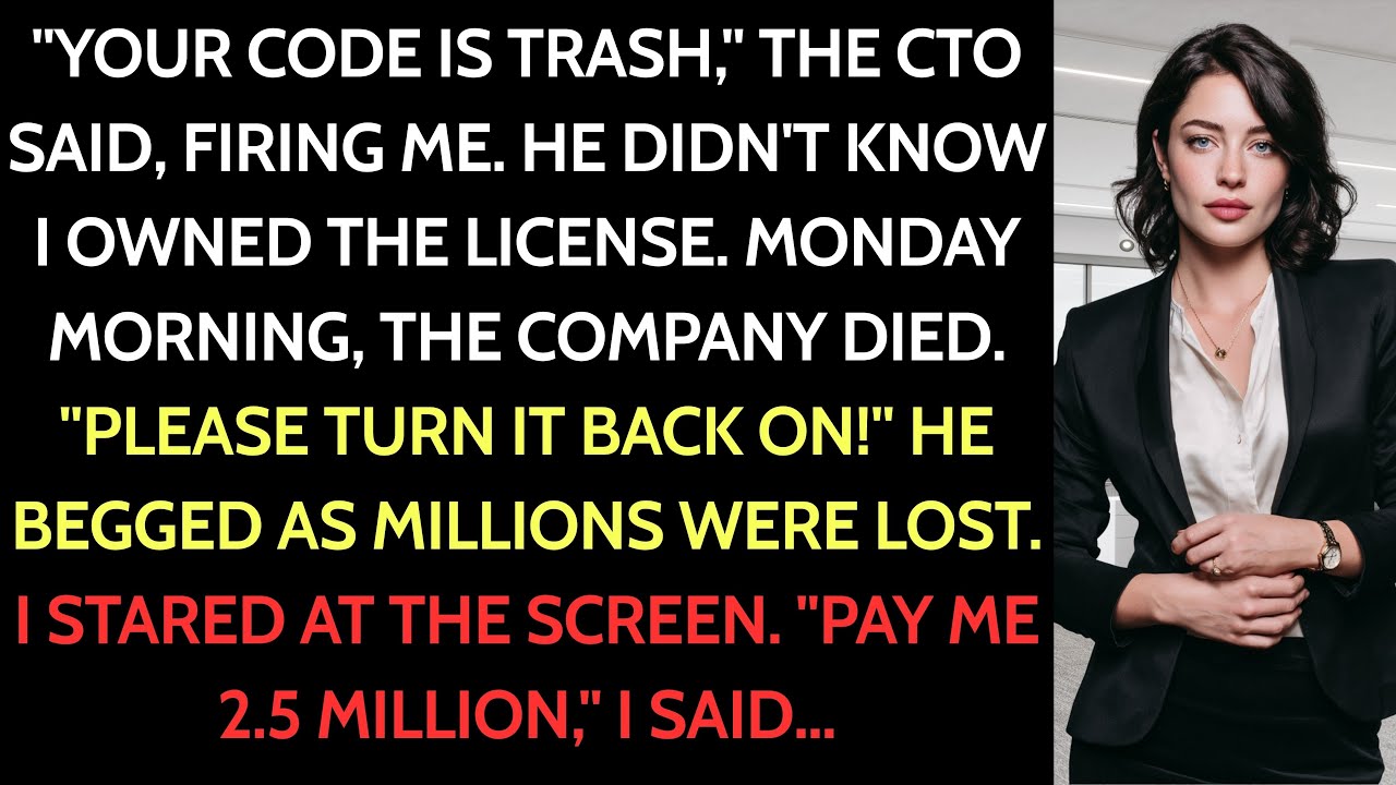 CTO Fired Me For My Code – I Owned the License | Corporate Checkmate