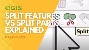 Split features vs split parts (Advanced Digitizing Toolbar) in QGIS