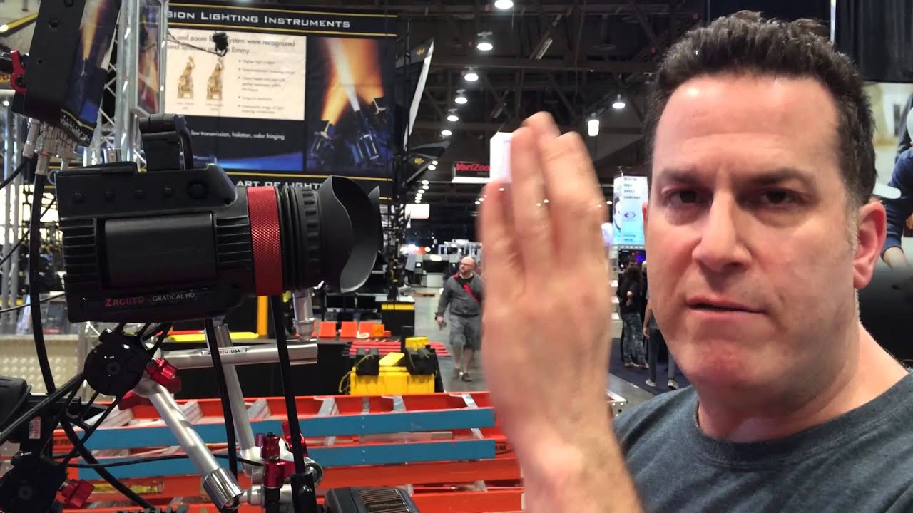 NAB 2014 First Look Zacuto Gratical EVF VS. Alphatron And Red EVF