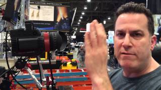 NAB 2014 First Look Zacuto Gratical EVF VS. Alphatron And Red EVF.