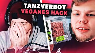 Unge REAGIERT auf Tanzverbot isst VEGANES HACKFLEISCH 🌱🥩 ungespielt Reaktion