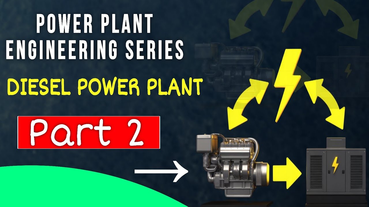 Layout & Components Of Diesel Power Plant|Diesel Engine| Layout and Components| DEPP Part 2