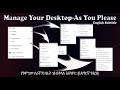 Manage Your Windows Pc Desktop (English Subtitle)-የኮምፒውተራችንን የፊት ገፅ እንደ ፍላጎታችን እናሳምር (በአማርኛ የቀረበ)