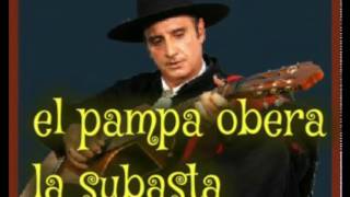 El pampa oberá la subasta chords