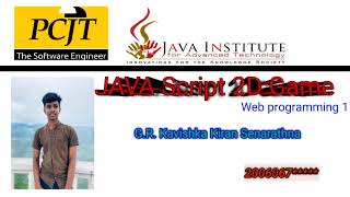 java institute 2D game Lesson 1
