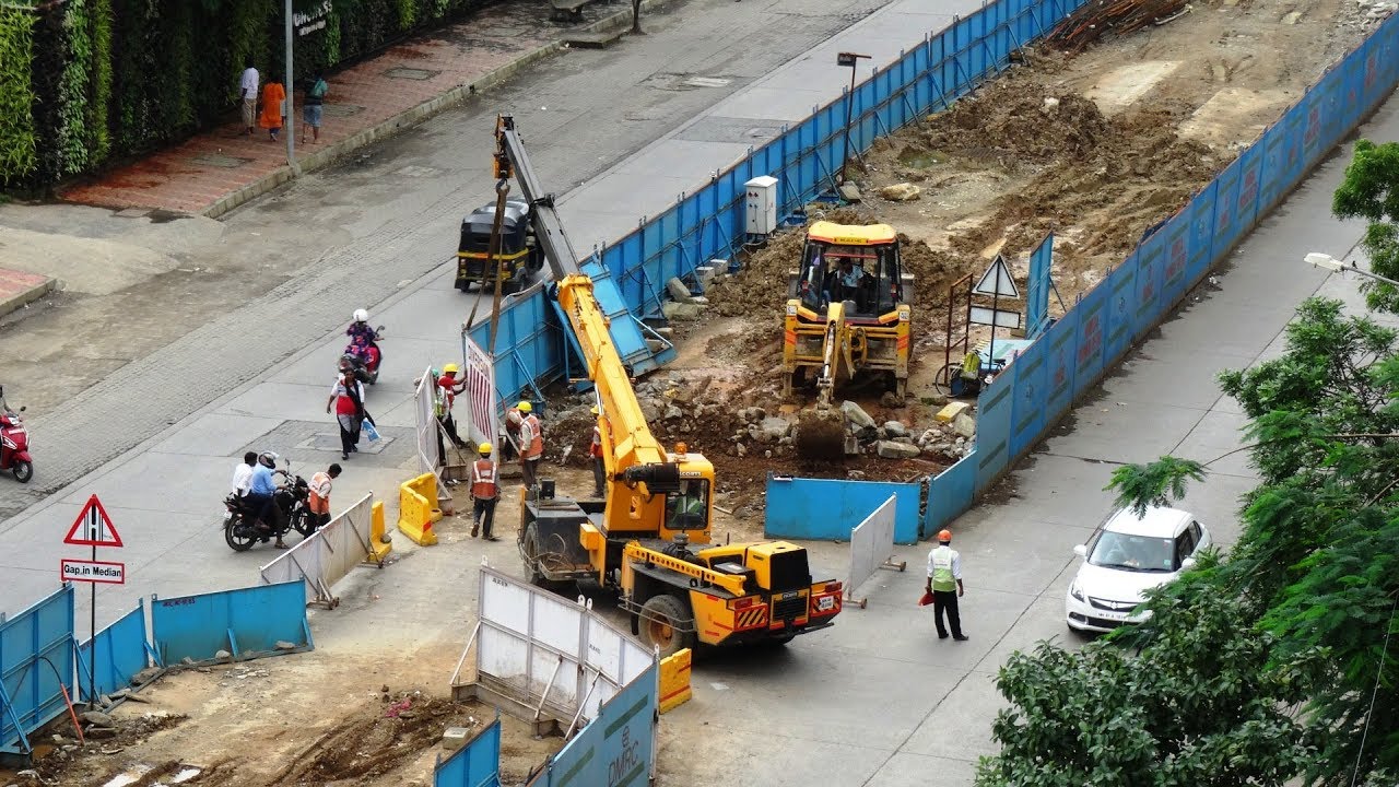 Mumbai Metro 2A Full August 2017 Update Link Road