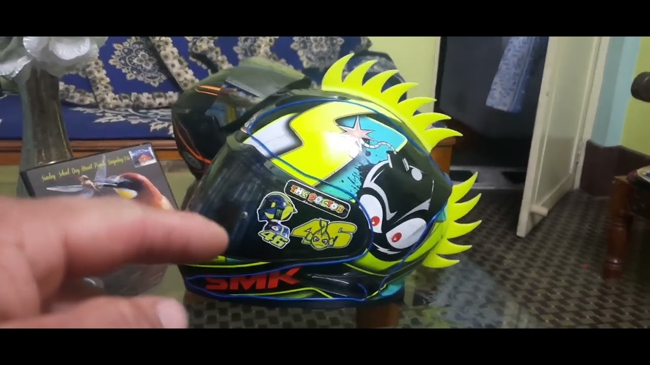 Led Helmet Install My Helmet LED Light Installation 🤘l💥💥💥 - YouTube