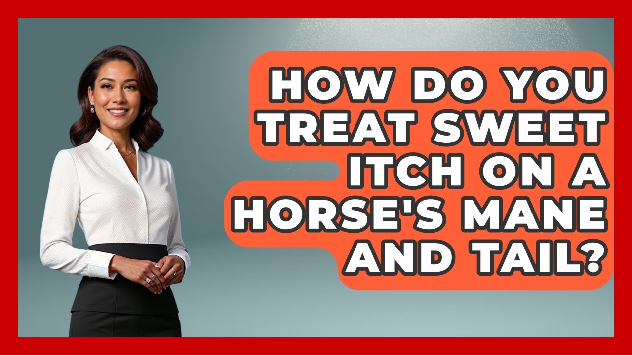 How Do You Treat Sweet Itch On A Horse's Mane And Tail? - The Horses Stable