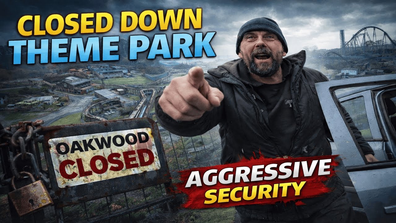Security Didn’t Like Me Filming This Closed Theme Park ❌🎥🚨😱