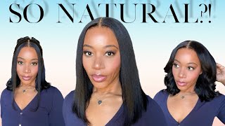 SO NATURAL?! This $89 Bob Wig Looks Like My Scalp 😳 | 3 No-Glue Styles ft. Nadula Hair