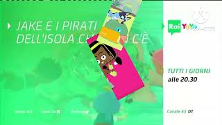 lucy add round 9 rai yoyo promo Jake e i pirati dell'isola che non c'è tutti i giorni alle 20.30  