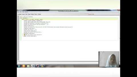Cara membuat Biodata menggunakan BlueJ