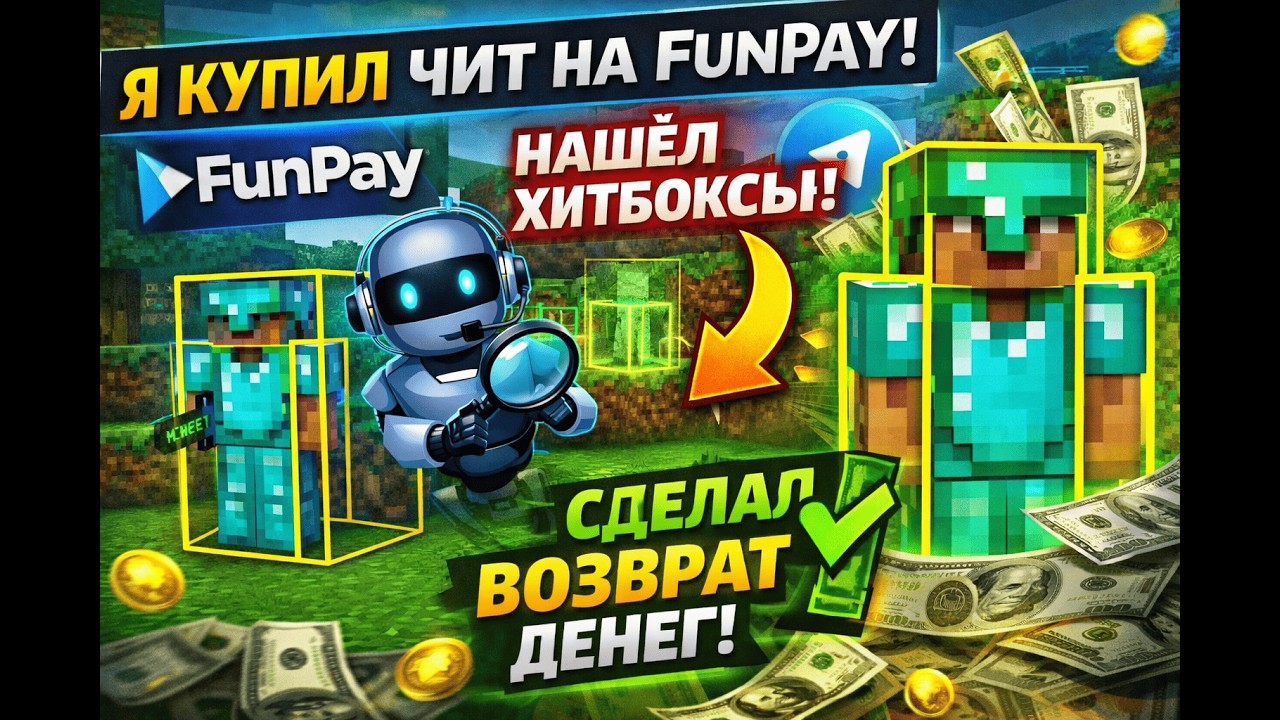 ЗАРАБОТАЛ на НАХОЖДЕНИИ ЧИТОВ | FunPay